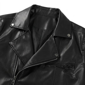 Détail du col à revers à pressions, du zip et de la poche poitrine du blouson Firmin